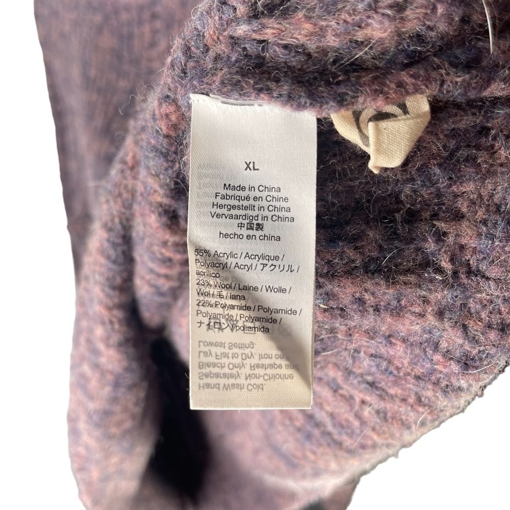 Madewell Pointelle Mockneck Pullover Sweater Size XL - Picture 9 of 15